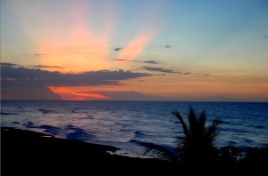 Hand Sunset