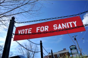 Vote for Sanity